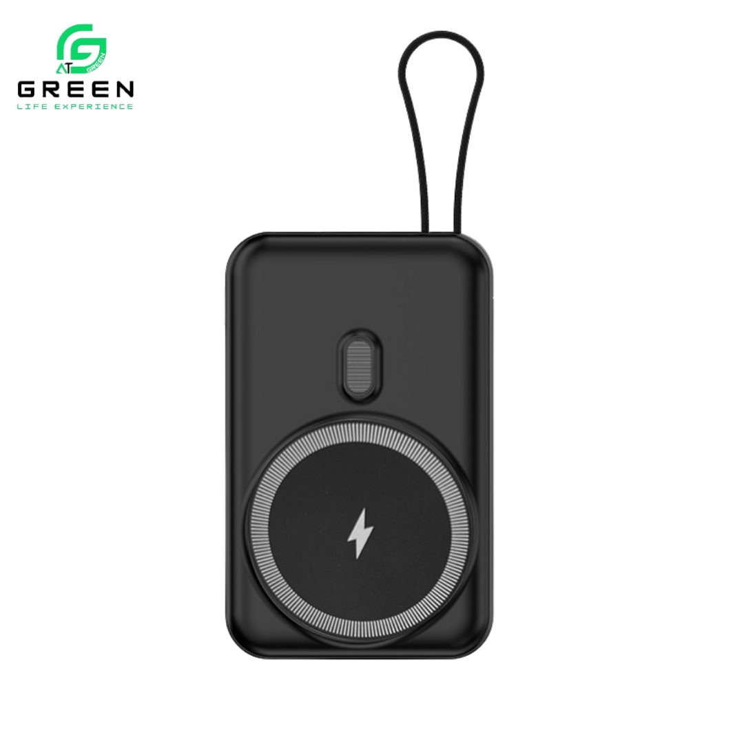 Green Mag Booster 10,000mAh Powerbank – MagSafe, Wireless & Super Fast Charging 2