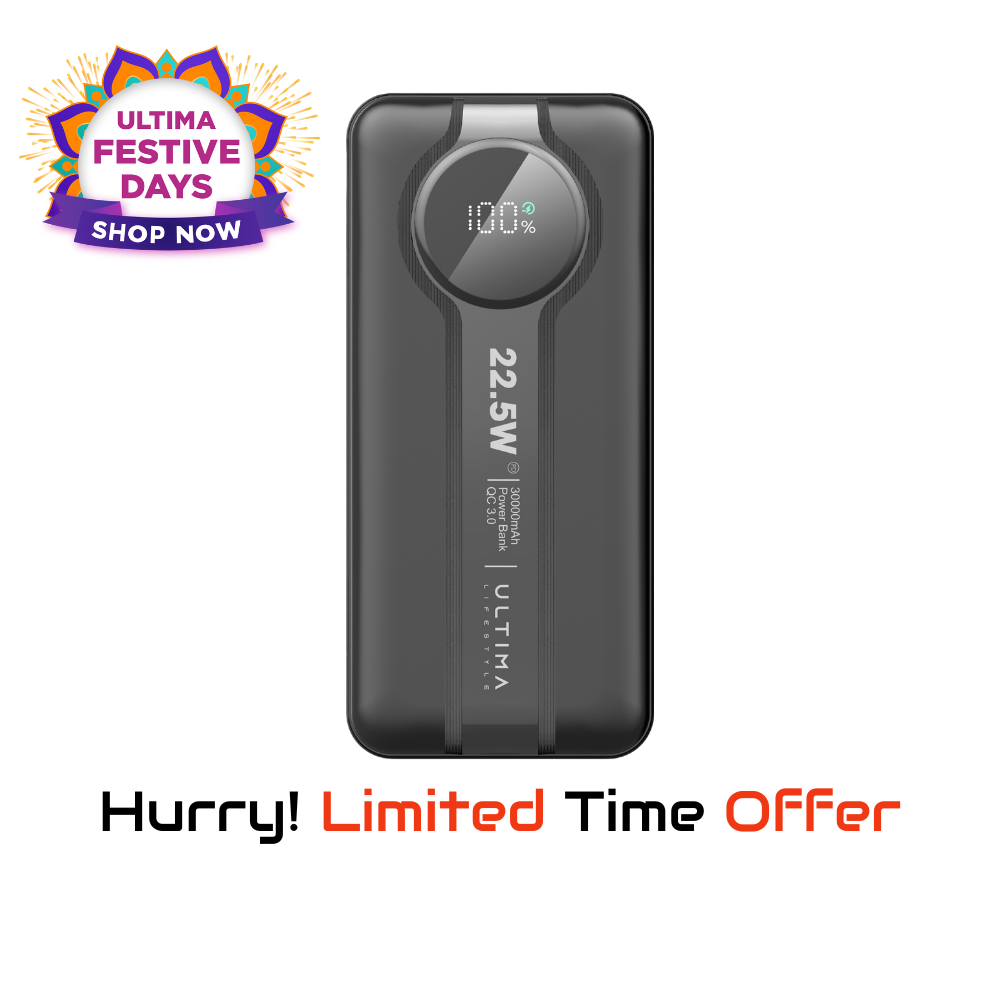 Ultima Boost 30K Pro 30000mAh Powerbank – 22.5W Fast Charging 2