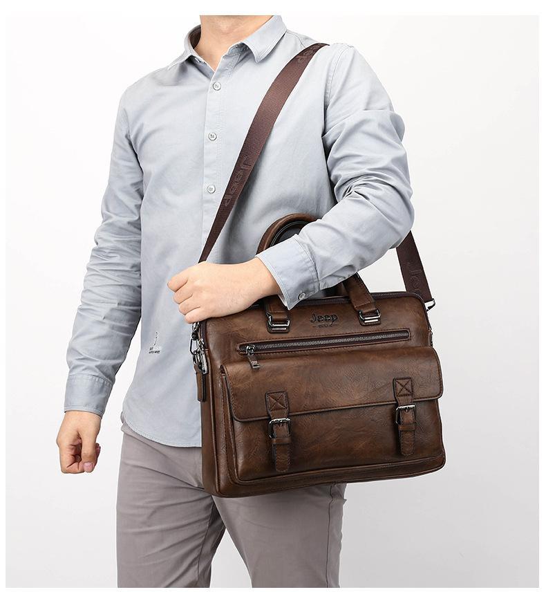 Business Shoulder Bag for Men by TSN – Stylish & Functional 5